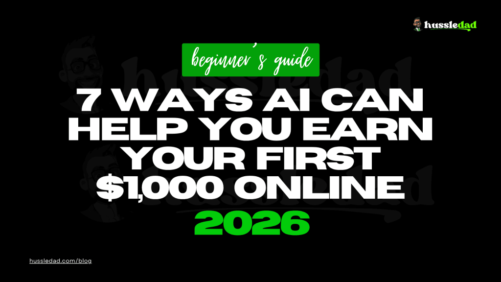 How You can use AI to Earn Your First $1000 online 
