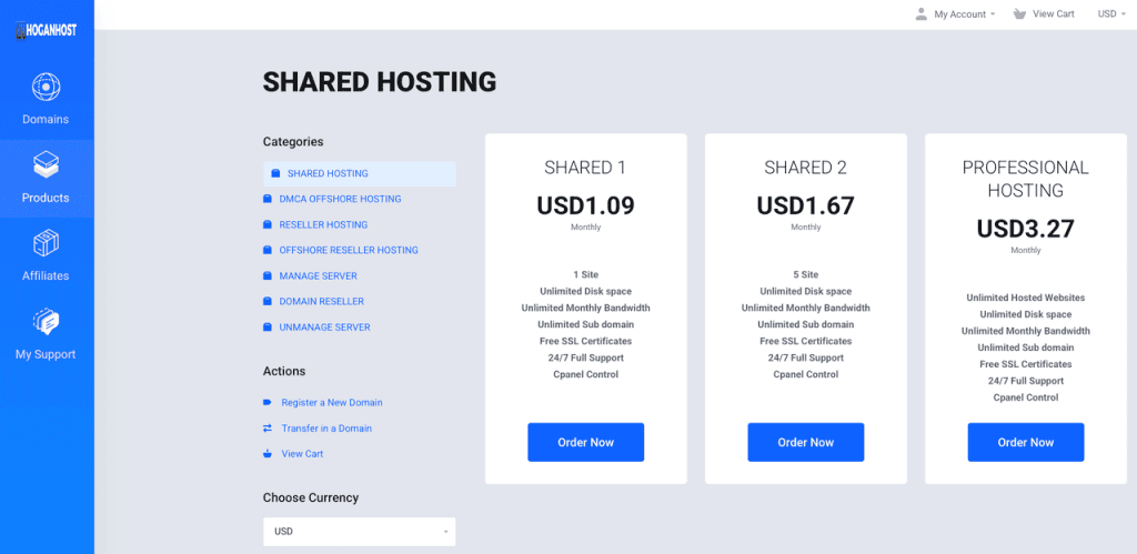 HoganHost Pricing USD (1)