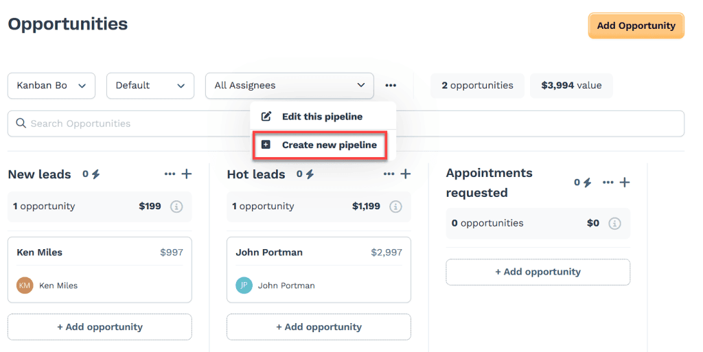 clickfunnels pipeline