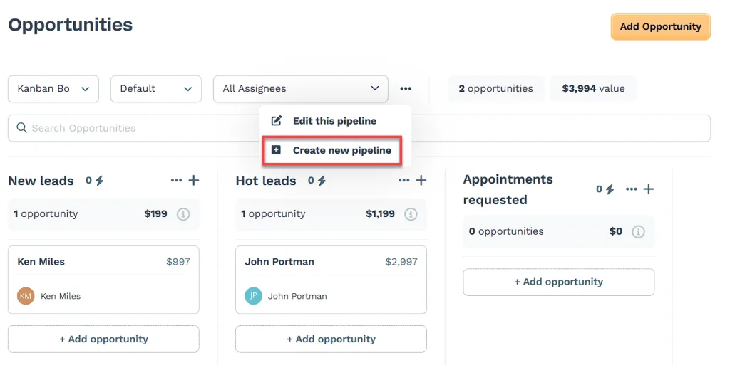 clickfunnels pipeline